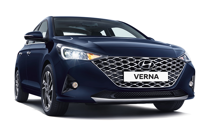 Mẫu xe Hyundai Accent 2020 đang được bán tại Ấn Độ còn có tên là Hyundai Verna.