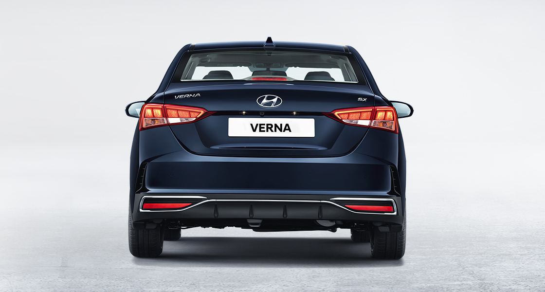 Đuôi xe Hyundai Verna 2020