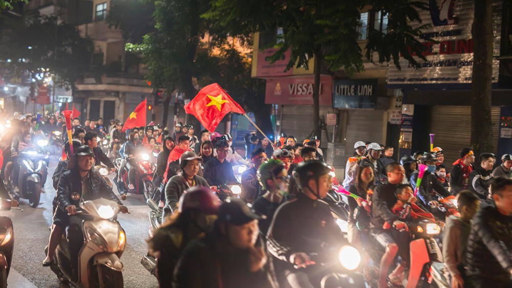 cấm đường, aff cup, vietnam vs malaysia