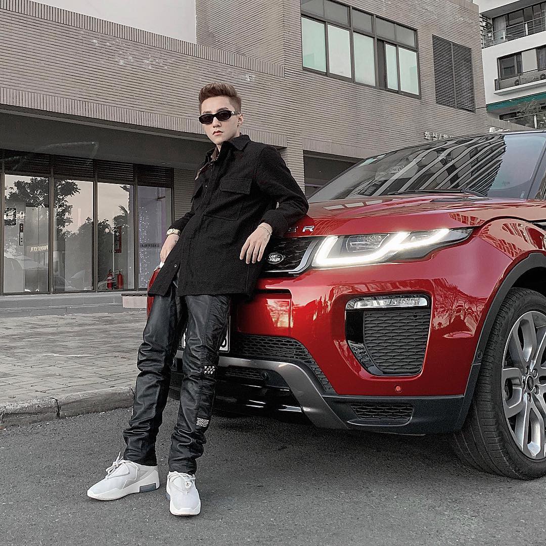 sơn tùng mtp, range rover evoque, sơn tùng