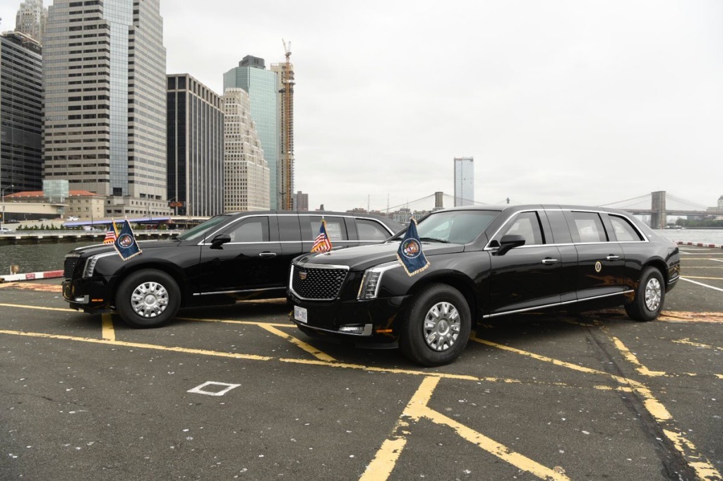cadillac one, the beast, xe của donald trump