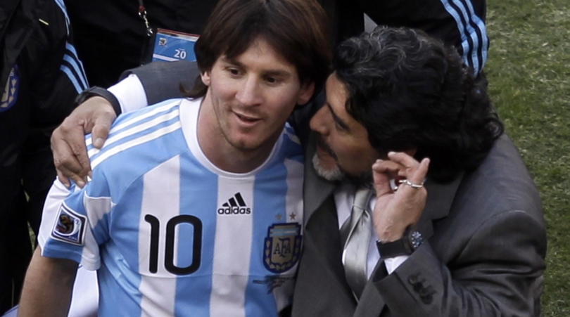 Messi, Ferguson, Sir Alex, Maradona, Lionel Messi, Messi Maradona, Copa America, Argentina