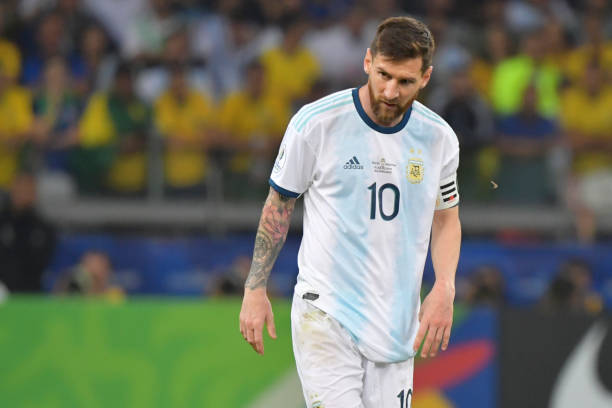 messi, lionel messi, argentina vs brazil, copa, copa america, brazil 2-0 argentina, copa 2019, kết quả brazil vs argentina