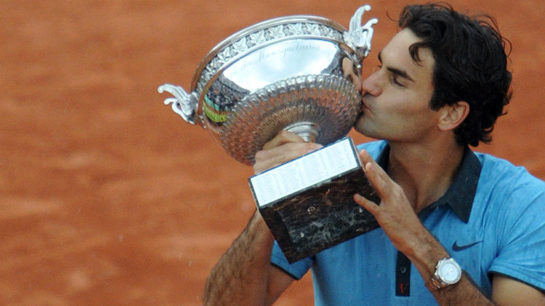 Roger Federer vo dich Roland Garros 2009