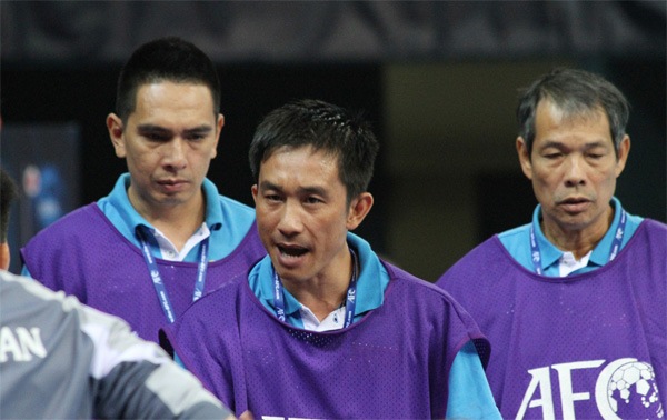 DT Futsal nu Viet Nam tap trung SEA Games 29