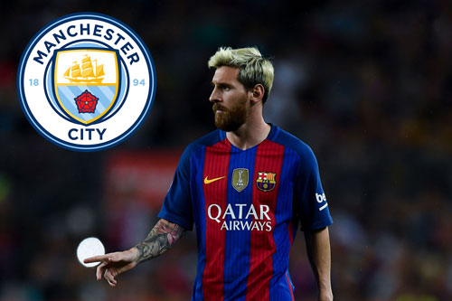 Man City hỏi mua Messi với giá 100 triệu bảng