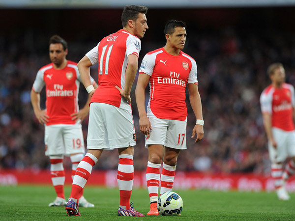 Mesut Oezil và Alexis Sanchez đều từ chối gia hạn hợp đồng với Arsenal