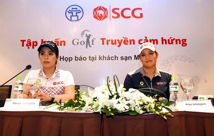 Golfer, Ariya Jutanugarn (May),  Moriya Jutanugarn (Mo), Ariya Jutanugarn đến Việt Nam, Moriya Jutanugarn đến Việt Nam