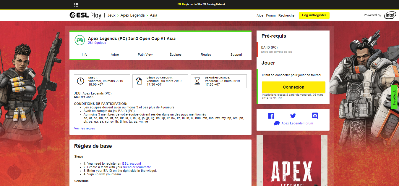 Apex Legends, ESL, ESL Vietnam, ESL Việt Nam, Apex Legends Asian Open Cup