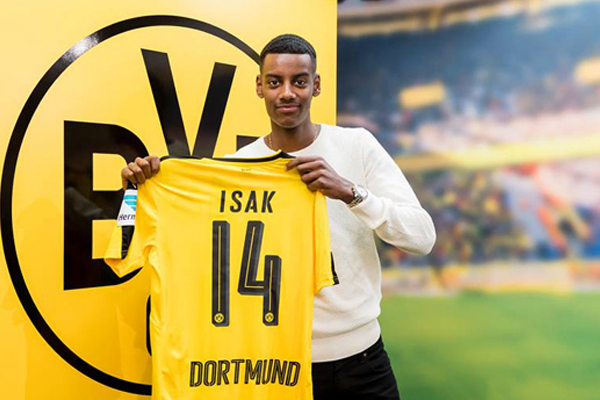 Dortmund chính thức sở hữu Alexander Isak