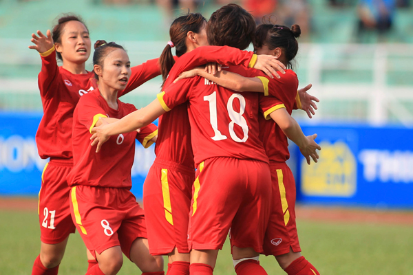 Asian Cup nữ 2018, boc tham Asian Cup nữ 2018, DT nu Viet Nam, Myanmar, Iran, Syria, Singapore