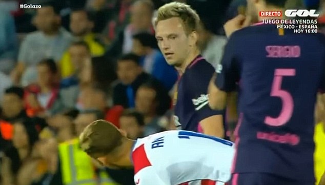 Rakitic nguyền rủa Pereira xuống hạng thi đấu cùng Granda