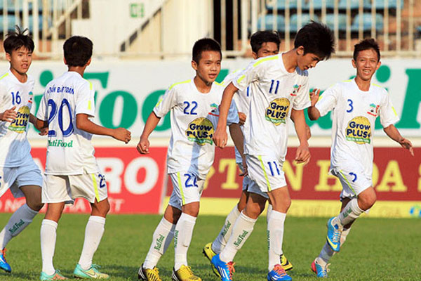 Đội U15 HAGL thắng nhẹ trước Đồng Nai