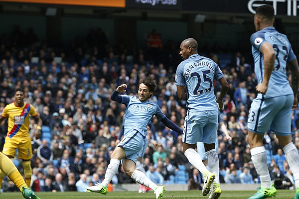 Man City có chiến thắng đậm đà trước Crystal Palace