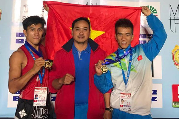 Nguyễn Trần Duy Nhất vô địch Muay thế giới 2017 tổ chức tại Belarus