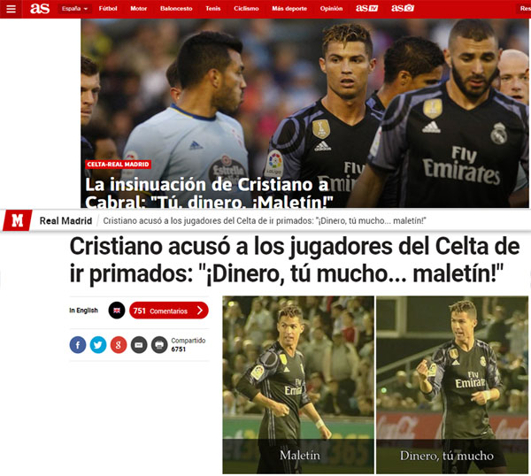 Hai tờ báo hàng đầu Tây Ban Nha đưa ra nghi vấn