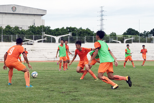 U15 Việt Nam gặp Campuchia trận ra quân giải U15 ĐNÁ