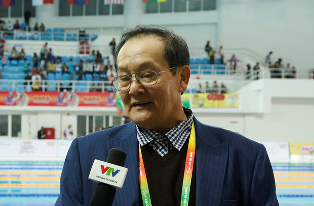 Phó chủ tịch Ủy ban Olympic Việt Nam ông Hoàng Vĩnh Giang