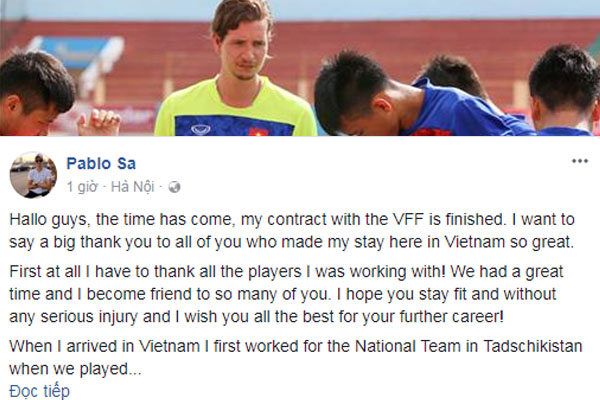 bóng đá Việt Nam, tin tức Việt Nam, V-League, chuyên gia Đức chia tay Việt Nam