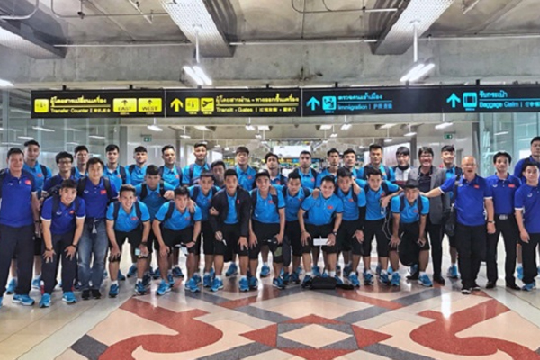 U23 Việt Nam đã có mặt tại Buriram