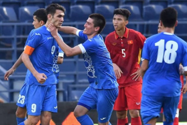 U23 Việt Nam thất bại trước Uzbekistan