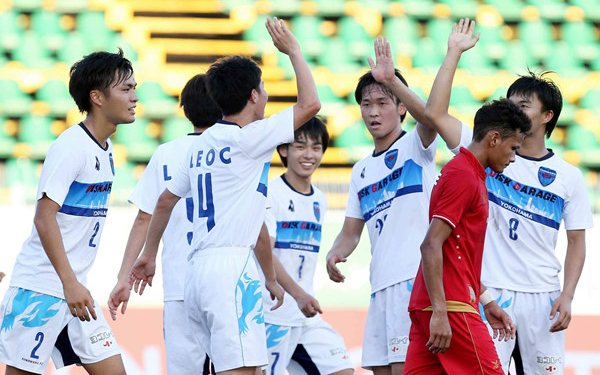 U21 Yokohama tiếp tục thắng đậm tại giải U21 Quốc tế 2017