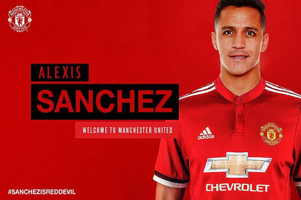 Sanchez nhận lương hậu hĩnh khi tới Man Utd