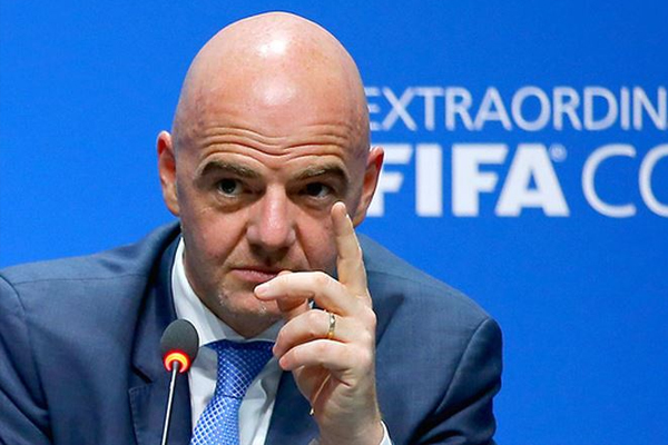 Ông Gianni Infantino - Chủ tịch FIFA sang Việt Nam