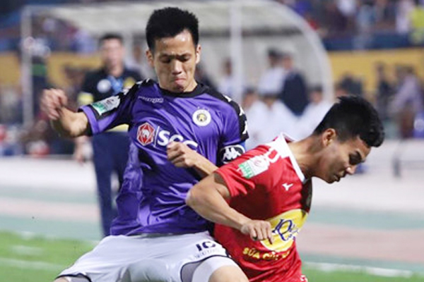 Văn Quyết, Hà Nội 5-0 HAGL, V-League, tin tức V-League, BXH V-League