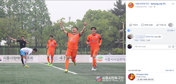 Cựu sao U23 Việt Nam, Nguyễn Hữu Khôi, cựu sao U23 Việt Nam tỏa sáng, K-League