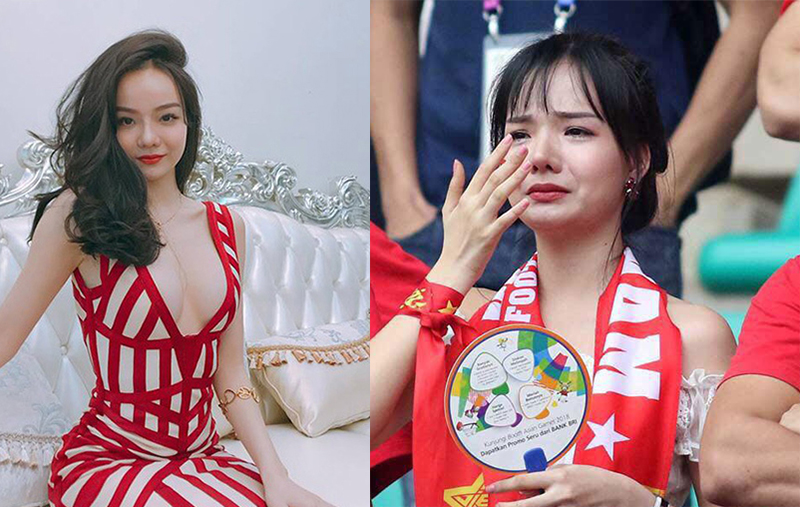 AFF Cup, fan girl, Việt Nam vs Campuchia, hot girl, người đẹp