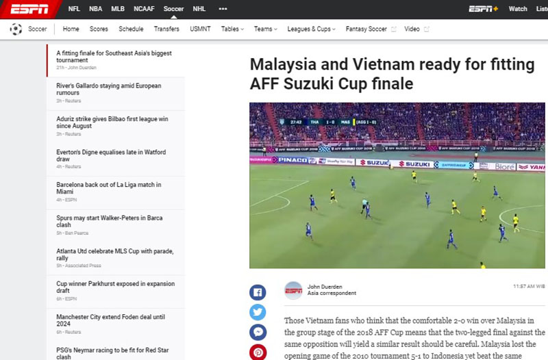 AFF Cup, tin tức AFF Cup, ĐT Việt Nam, bóng đá Việt Nam, Park Hang Seo, Việt Nam vs Malaysia, Chung kết AFF Cup