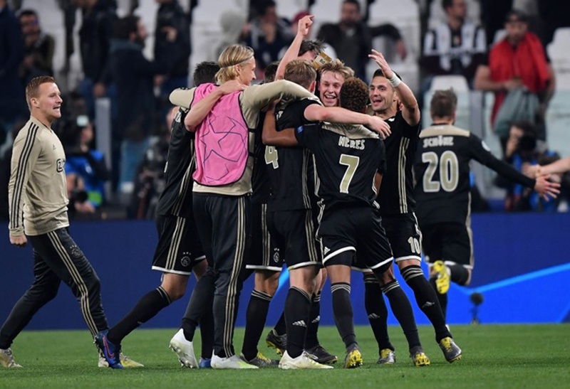 Juventus 1-2 Ajax, kết quả Juventus 1-2 Ajax, tứ kết C1, Cristiano Ronaldo, Juventus, tỉ số Juventus 1-2 Ajax