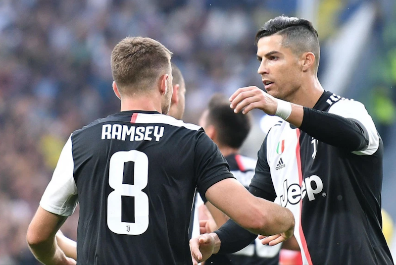 Ramsey, Ronaldo, Juventus, tin tức Juve, Inter vs Juventus, bóng đá ý, Serie A