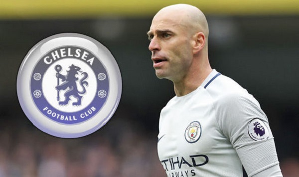 Willy Caballero,  Manchester City, Chelsea, Premier League, Chuyển nhượng Chelsea