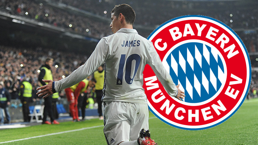 James Rodriguez, Bayern Munich, Real Madrid, Man Utd, Chuyển nhượng MU
