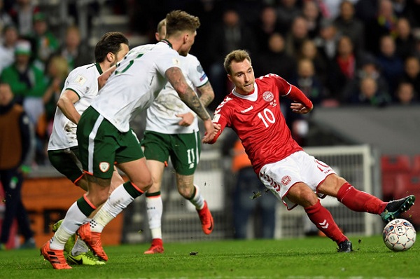 Ireland vs Đan Mạch, play-off châu âu, vòng loại World Cup 2018, nhận định Ireland vs Đan Mạch, kết quả Ireland vs Đan Mạch