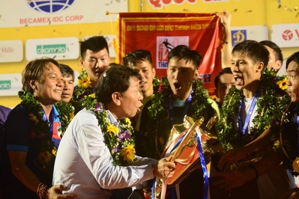 HLV Trinh Duy Quang, HLV Chung Hae Seong, HAGL, U21 HAGL, Lê Văn Sơn, bóng đá Việt Nam