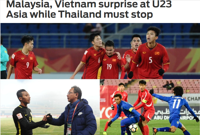 FOX Sports, U23 Việt Nam, U23 Malaysia, U23 Thái Lan, U23 châu Á, tin hot U23 châu Á