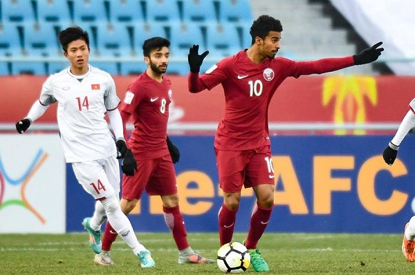 Cầu thủ Qatar, U23 Qatar, U23 Việt Nam, U23 Châu Á