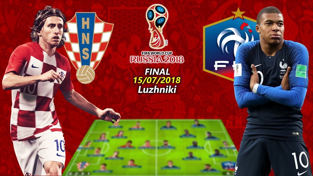 Soi kèo chung kết WC 2018 Pháp vs Croatia: Soi kĩ mới thấy