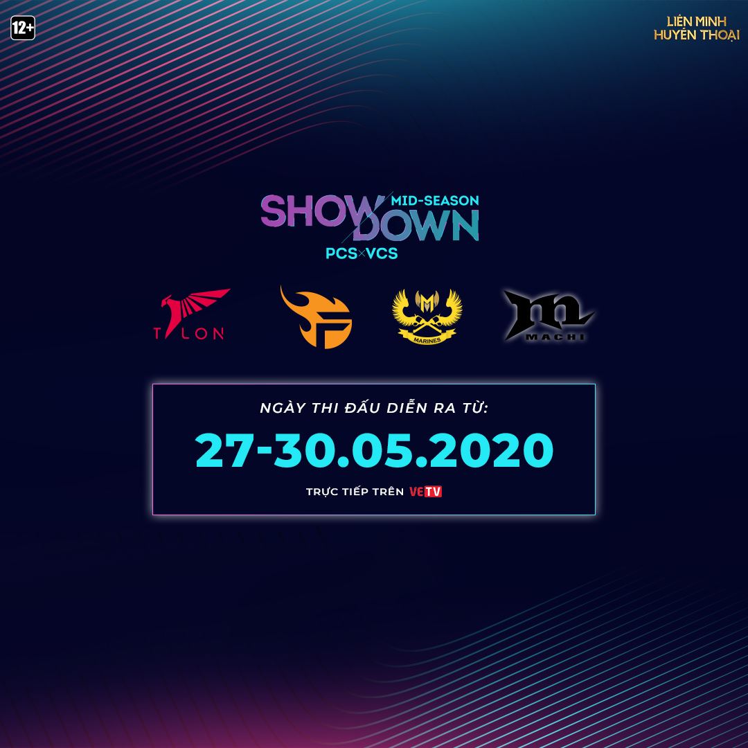 Lịch thi đấu bán kết Mid-Season 2020: VCS x PCS [CHÍNH THỨC]