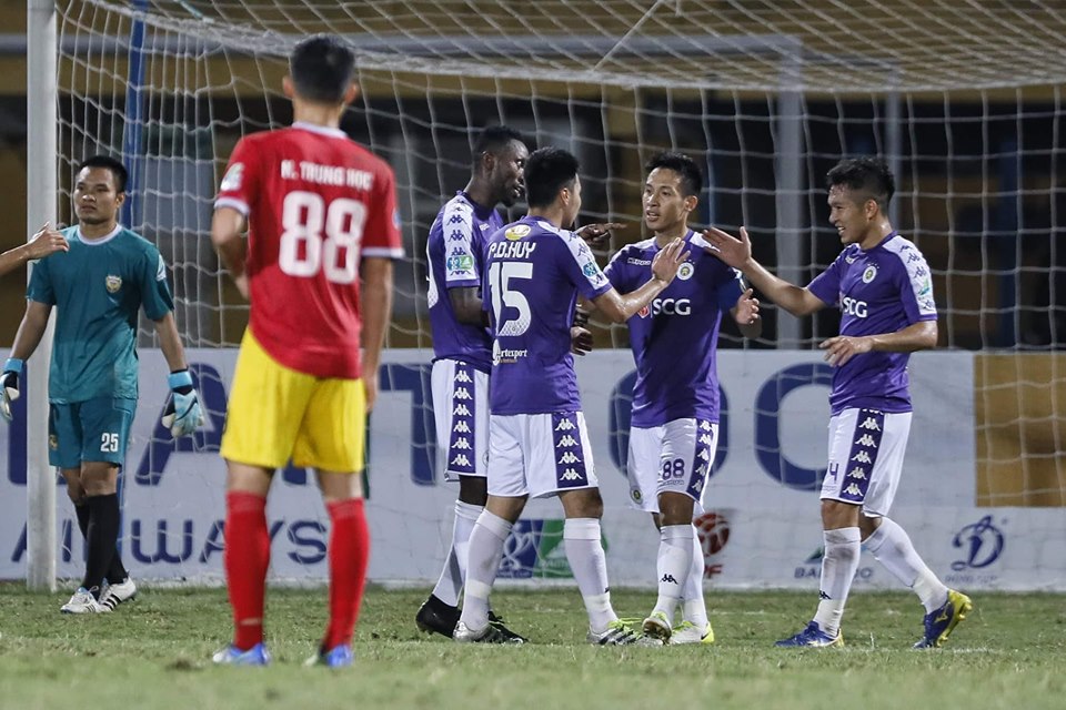 Hanoi FC V-League leg 2 vs Hong Linh Ha Tinh