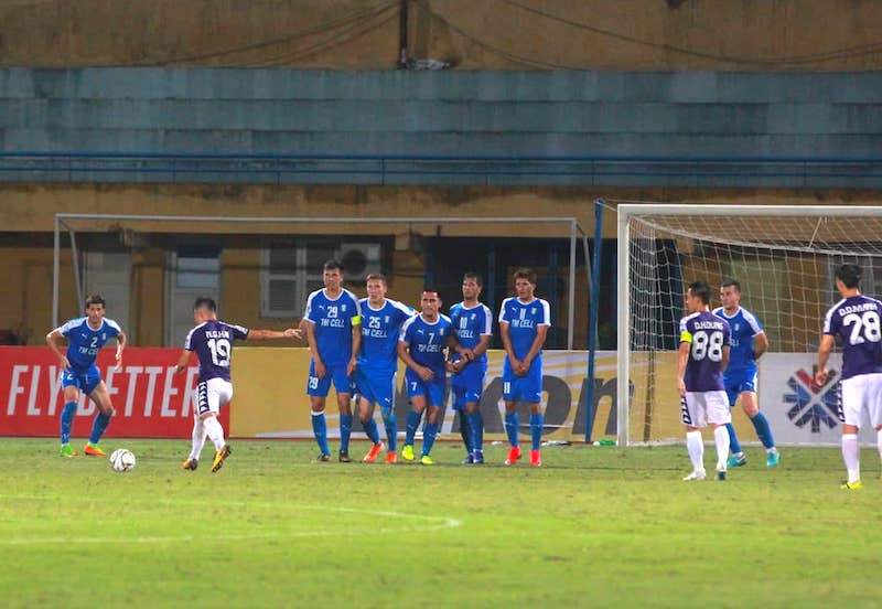 hanoi vs altyn asyr quang ahi afc cup 2019