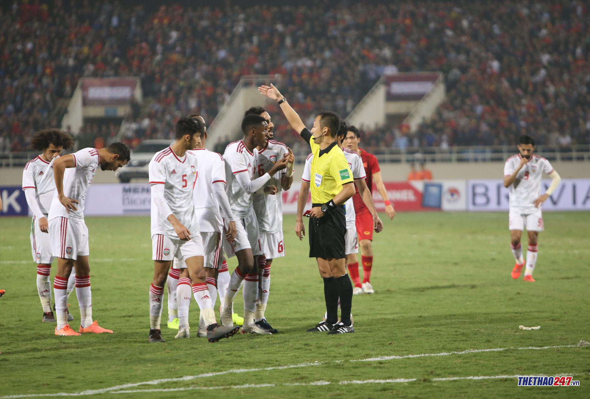 UAE coach: 'I've never seen any referee issue a red card so quickly' |  
