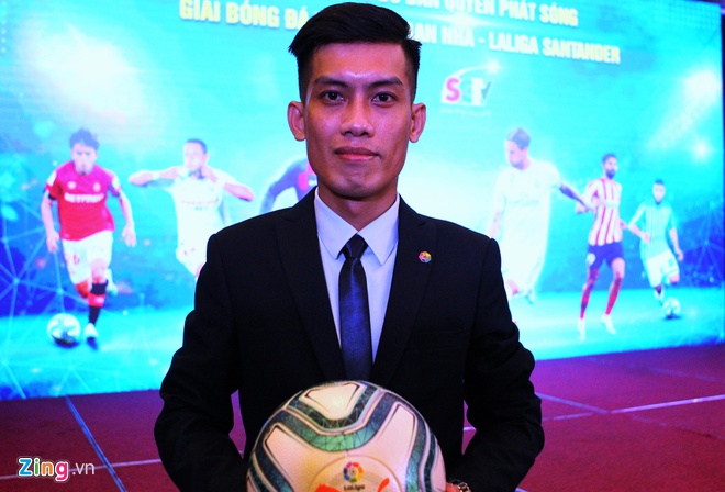 Duong Nhat Nguyen, representative of La Liga in Vietnam. (Photo: Zing)