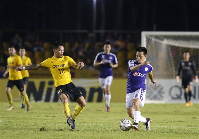 HLV Chu Đình Nghiêm, Hà Nội vs Ceres Negros, AFC Cup 2019,  bán kết lượt về AFC Cup 2019