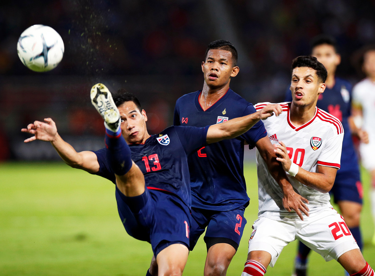 Thái Lan 2-1 UAE, Nitipong Selanon, tristan do, vòng loại world cup 2022