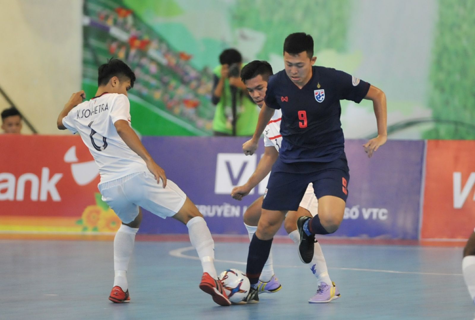 Việt Nam vs Thái Lan, futsal việt nam vs futsal thái lan, bán kết futsal đông nam á 2019