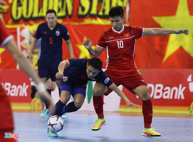 Kết quả Futsal Việt Nam vs Thái Lan, vòng bán kết giải Futsal Đông Nam Á 2019, trực tiếp bán kết futsal đna 2019